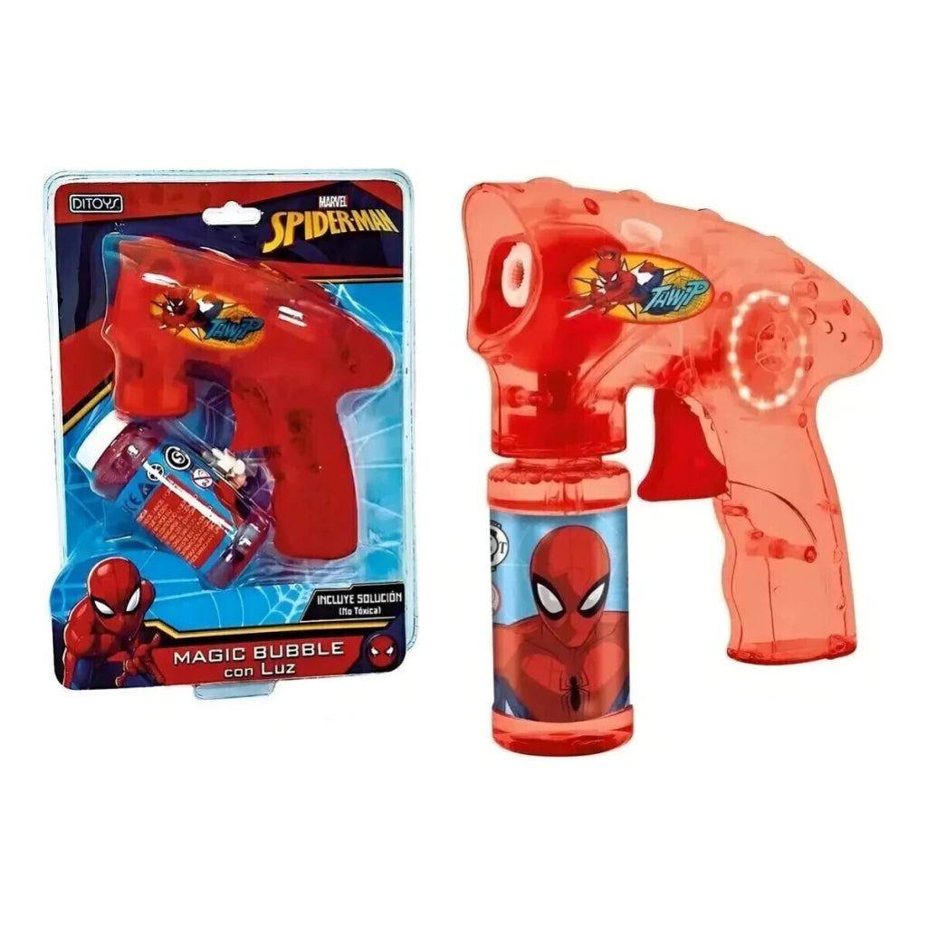 Spiderman Burbujero con Solución Ditoys Infantil