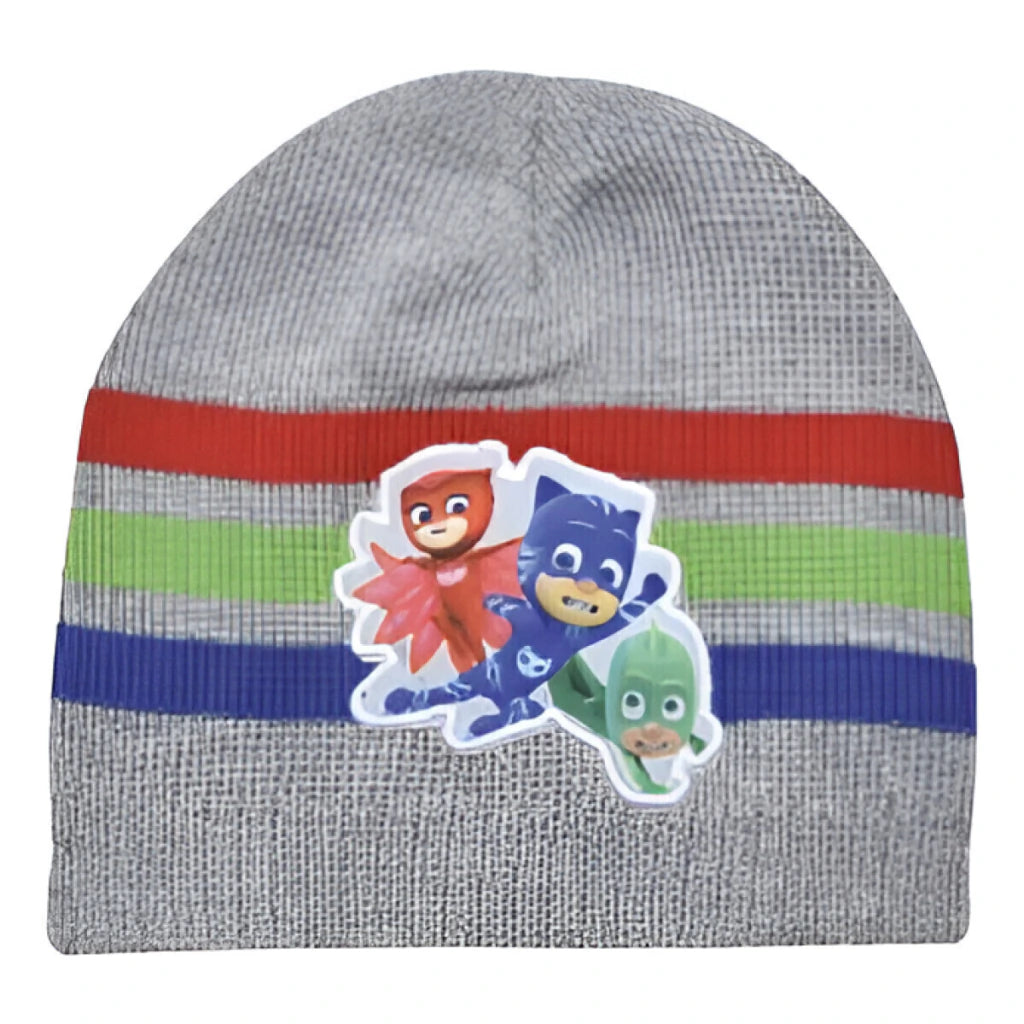 Gorro Footy Infantil PJ Masks Invierno Tejido Abrigado