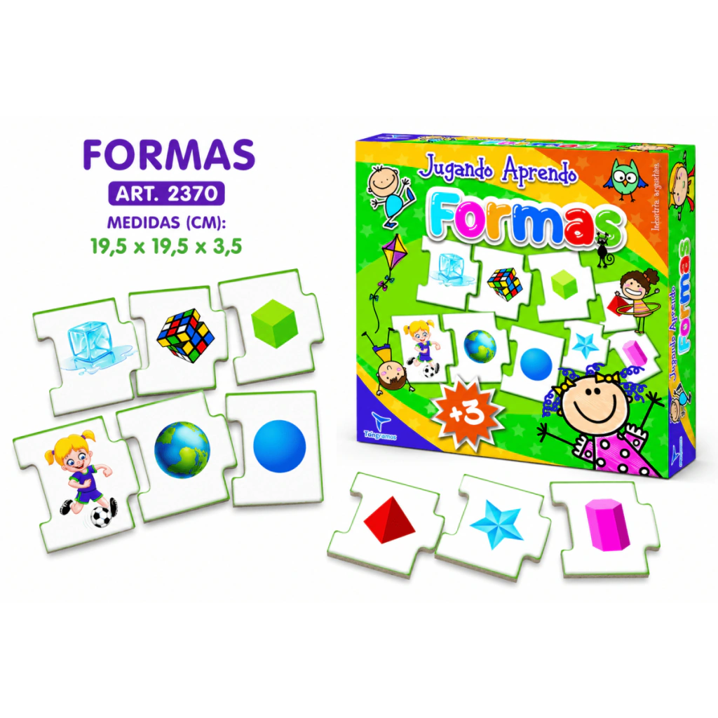 Juego de Cartas Formas Toto Games