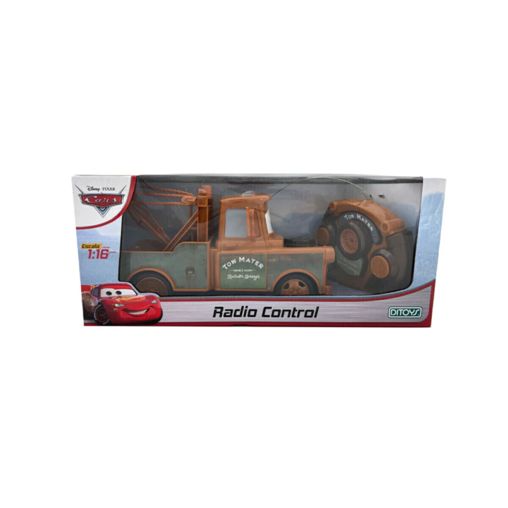 Cars Tow Mater Auto a Radio Control Ditoys Pixar Original