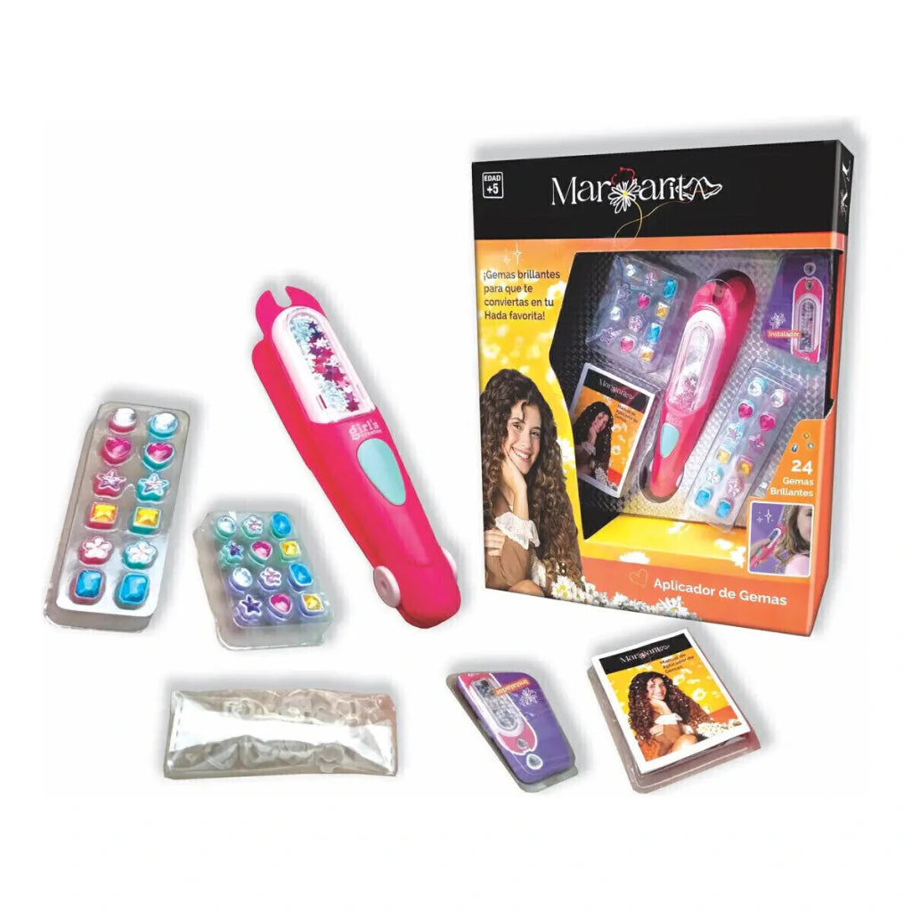 Juego Margarita Aplicador de Gemas Kit Creativo de Decoración Infantil