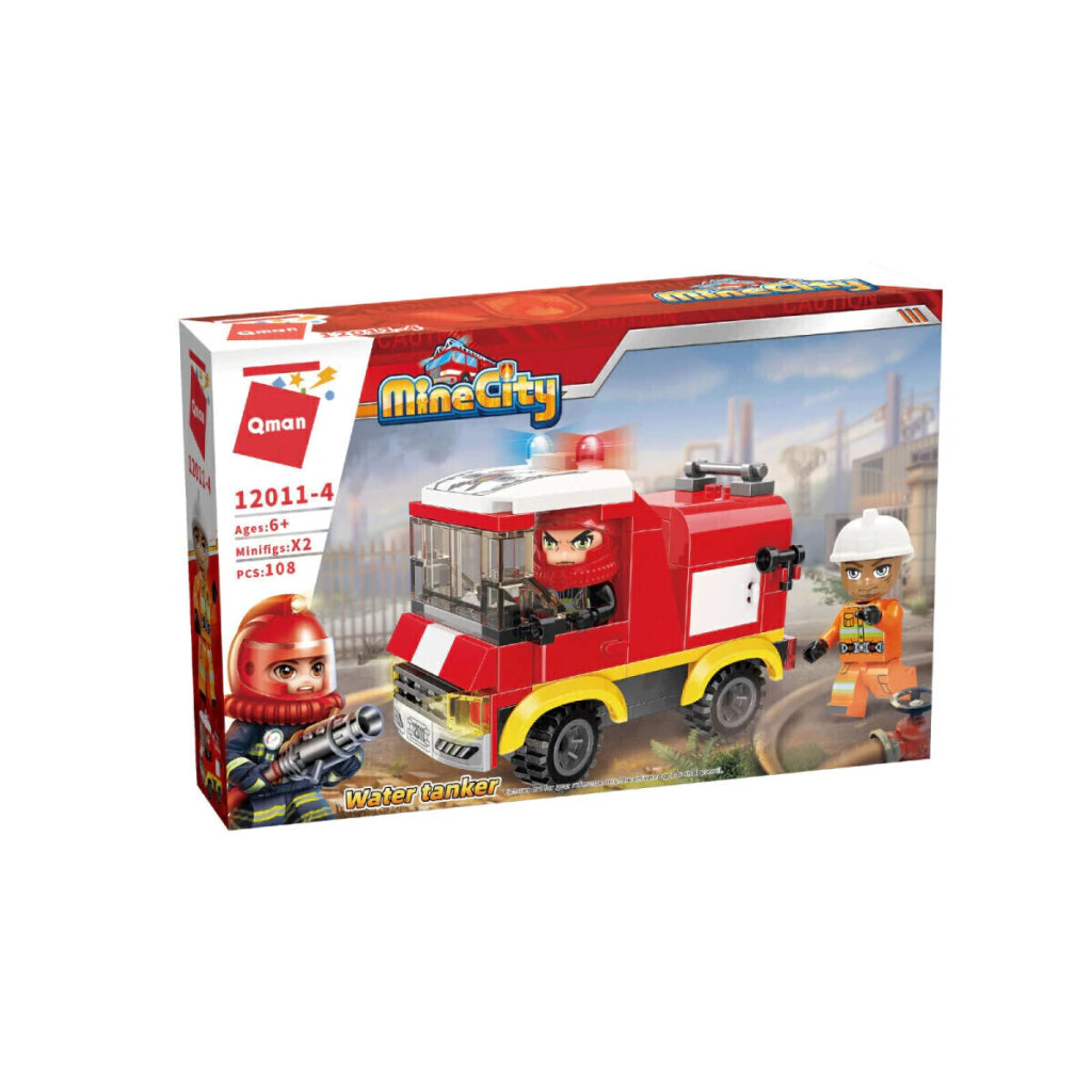 Blocks Jet Truck Qman Set de Construcción