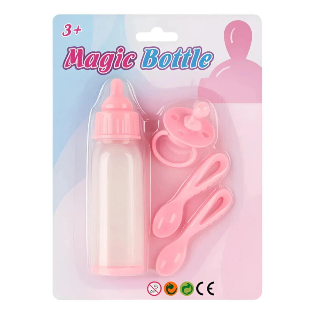 Mamadera Mágica Biberón Juguete para Bebote con Accesorios