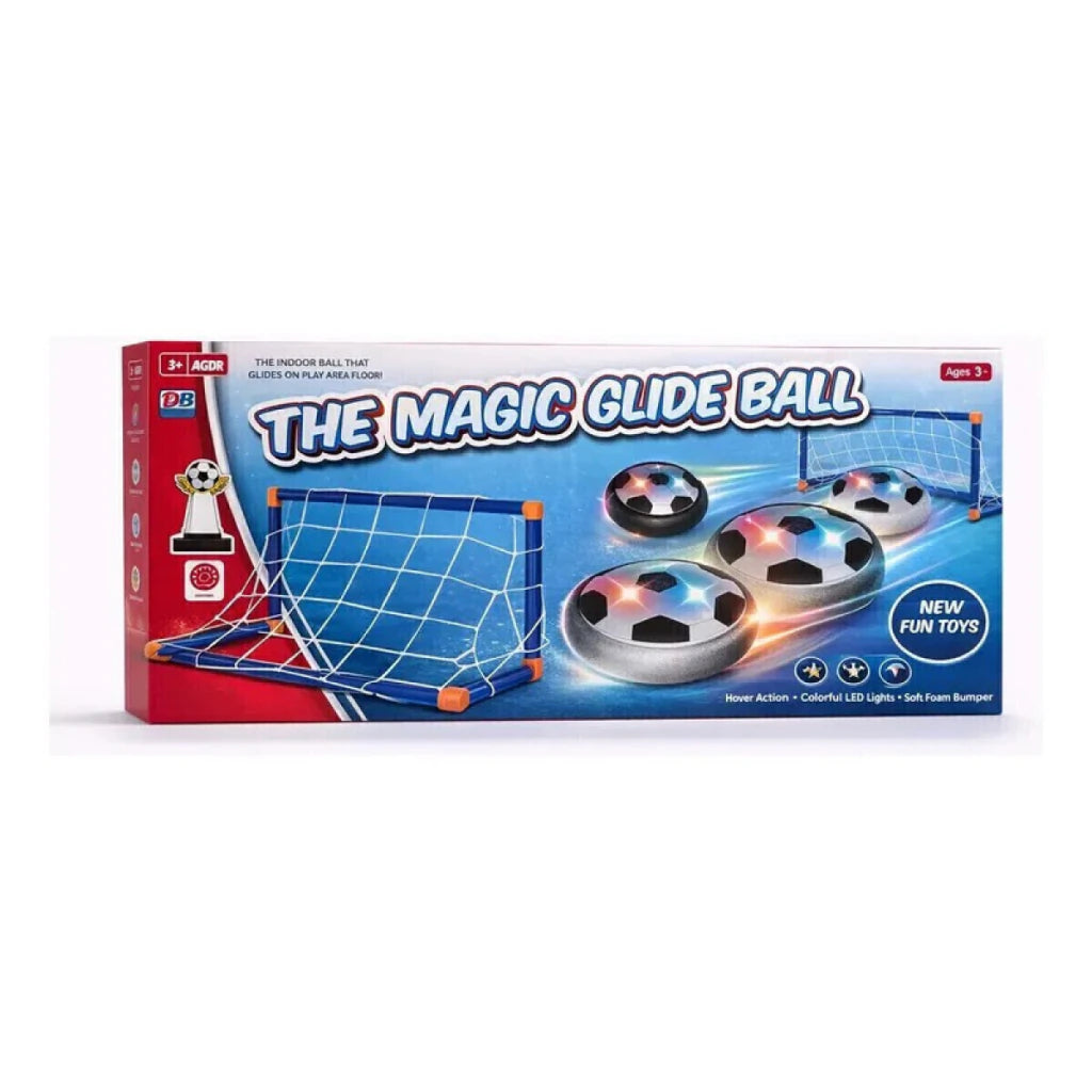 Fut Magic Fútbol Pelota Deslizante con Luz + 2 Arcos Infantil