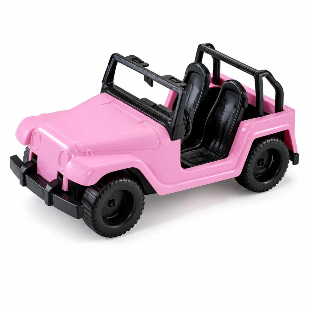 Auto Jeep Barbie Rosa con Red Mini Play Infantil