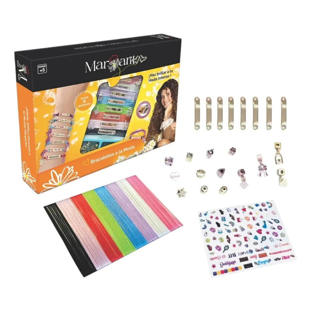Juego Margarita Brazaletes a la Moda Kit de Diseño Infantil
