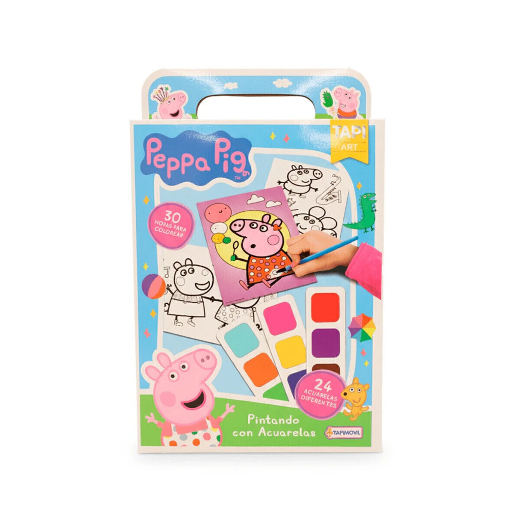 Set de 24 Acuarelas Mágicas Peppa Pig Tapimovil