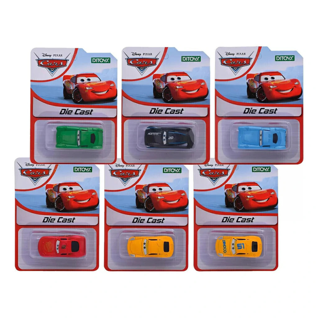 Cars Die Cast Auto Metal Ditoys Color Coleccionable