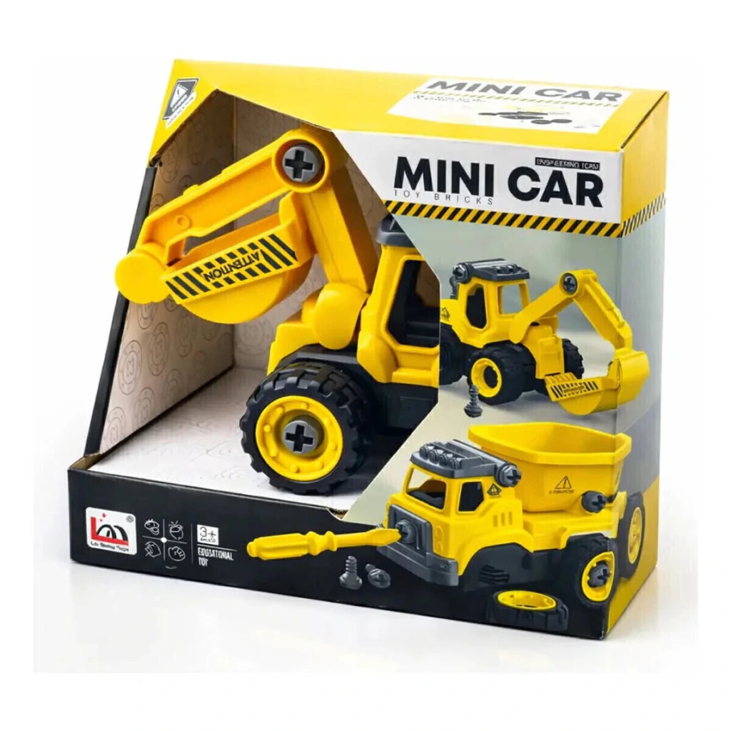 Camión Construcción Mini Car Excavadora Volquete Juguete Infantil