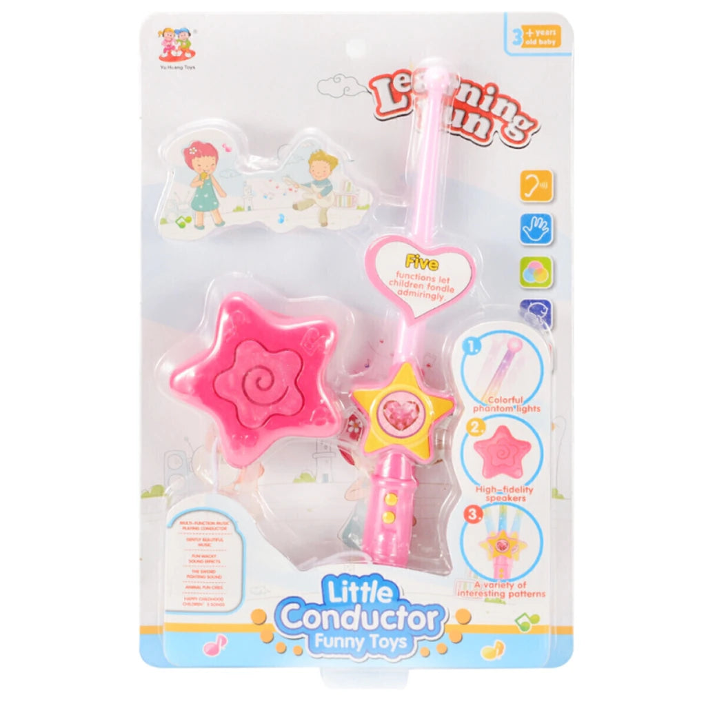 Micrófono Karaoke con Luces y Sonidos Juguete Infantil