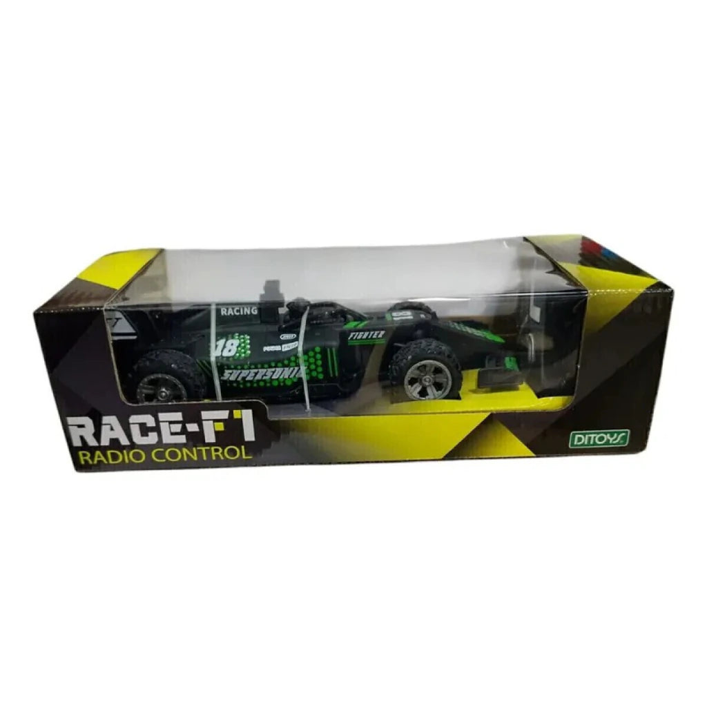 Auto Control Remoto F1 Race Ditoys Escala 1:24 Negro