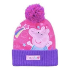 Gorro Footy Peppa Pig con Pompom Infantil Invierno
