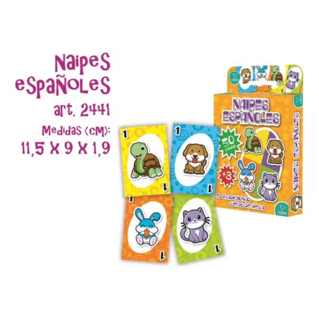 Naipes Españoles Juego de Cartas Clásico