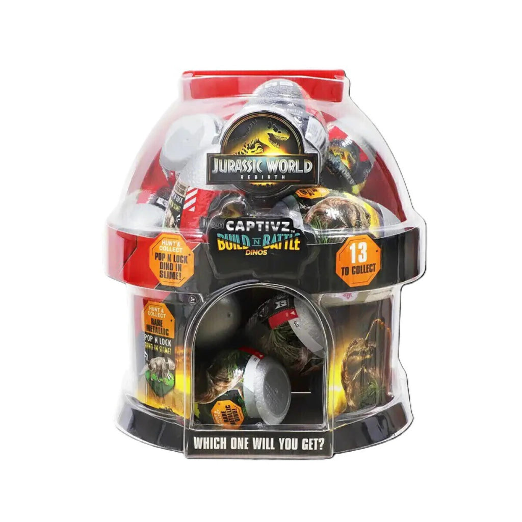 Jurassic World Rebirth Huevo con Slime Sorpresa Infantil