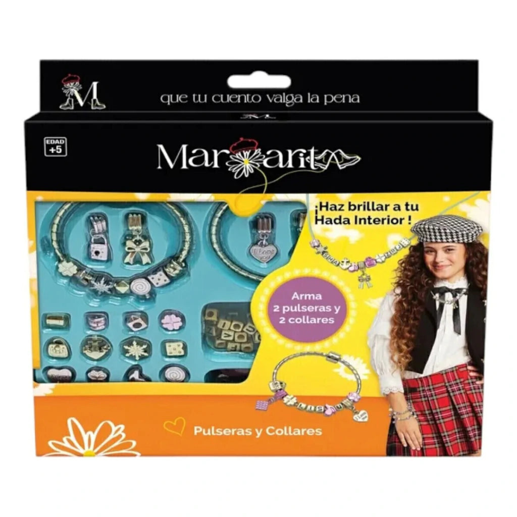 Margarita Pulseras y Collares Kit Creativo Toyco de Manualidades