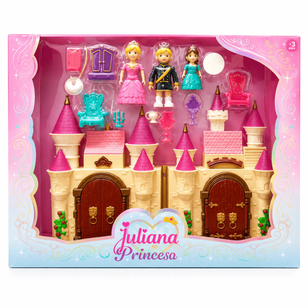 Juliana Princesa Castillo con Luz y Sonido Infantil