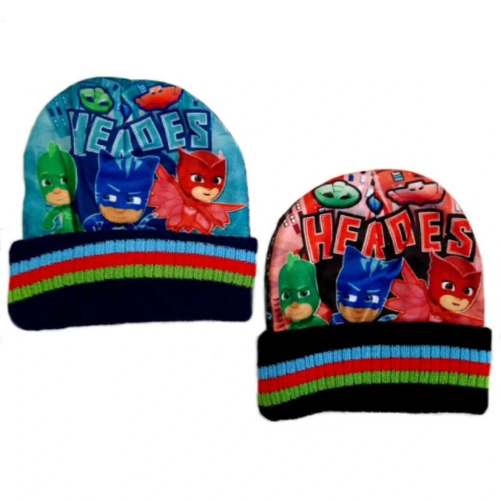 Gorro PJ Masks Héroes en Pijamas Infantil Invierno Tejido
