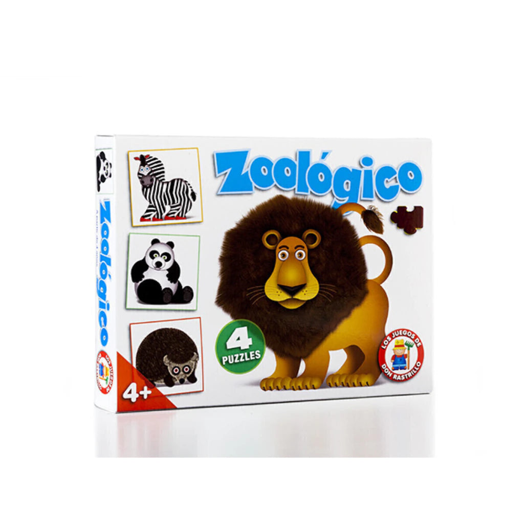 Juego de Mesa Infantil Puzzle Zoológico Ruibal