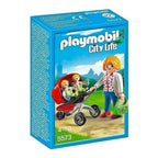 Playmobil Carrito con Gemelos Set Infantil City Life