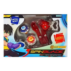Spin Blade Duo Spinner Trompo Metal con Lanzador