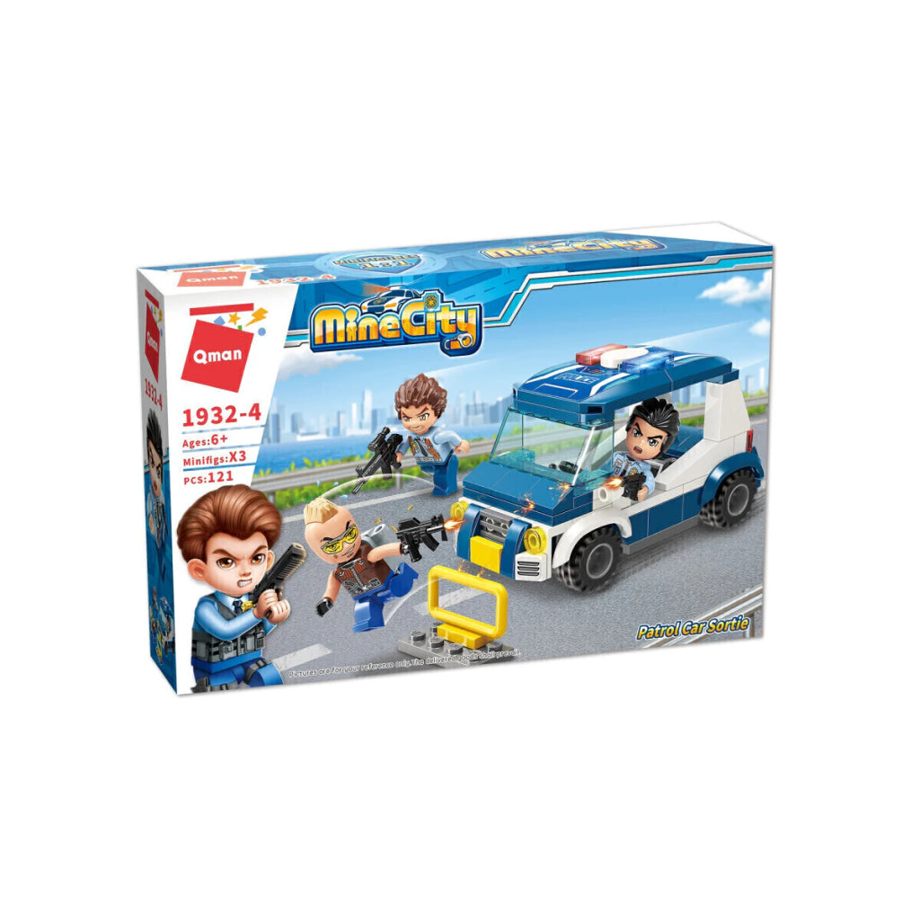 Qman Bloques Mine City Captura Forajidos Set Armable Infantil