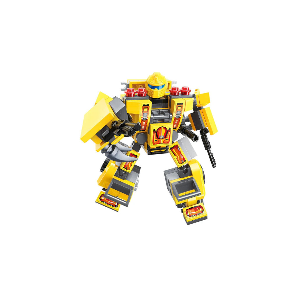 Qman Bloques Robot Transformers Blast Ranger Set Armable Infantil