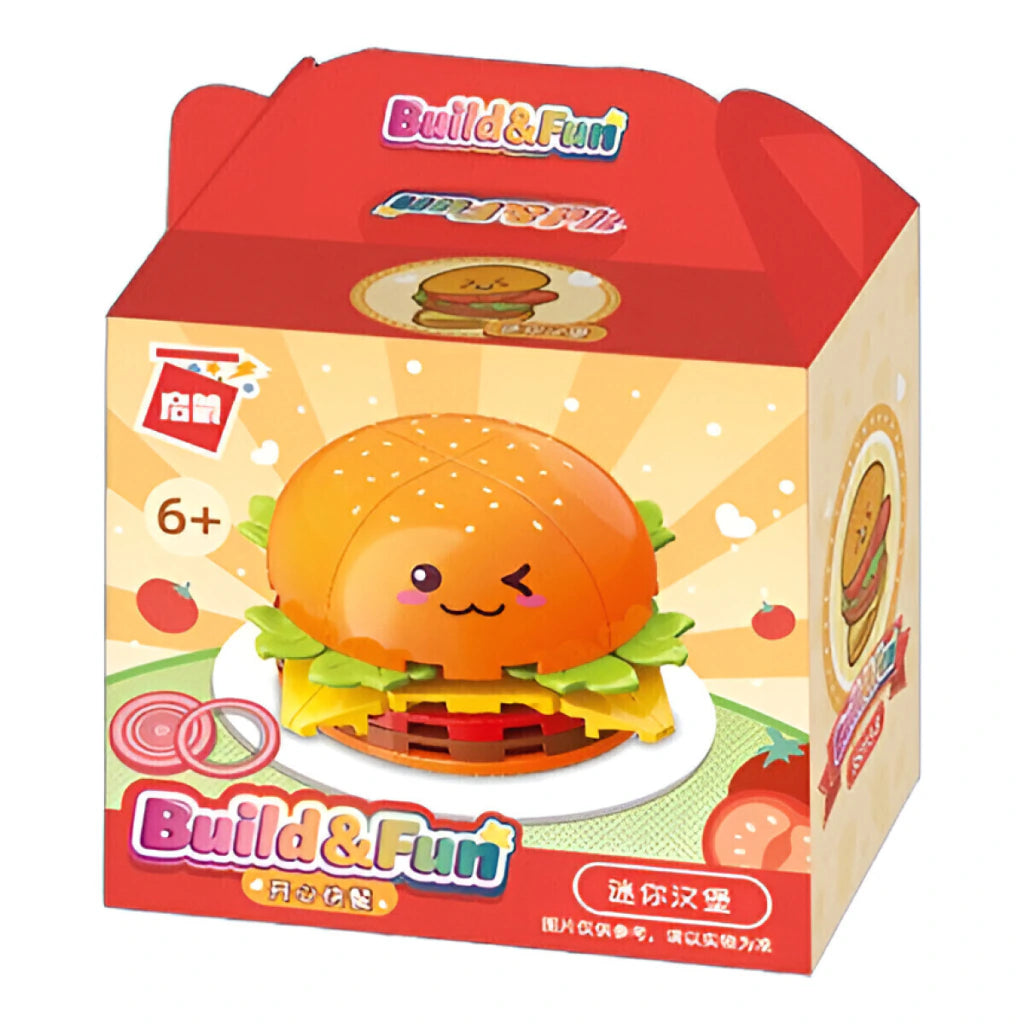 Bloques Qman Postres Dulces y Comidas para Armar Infantil