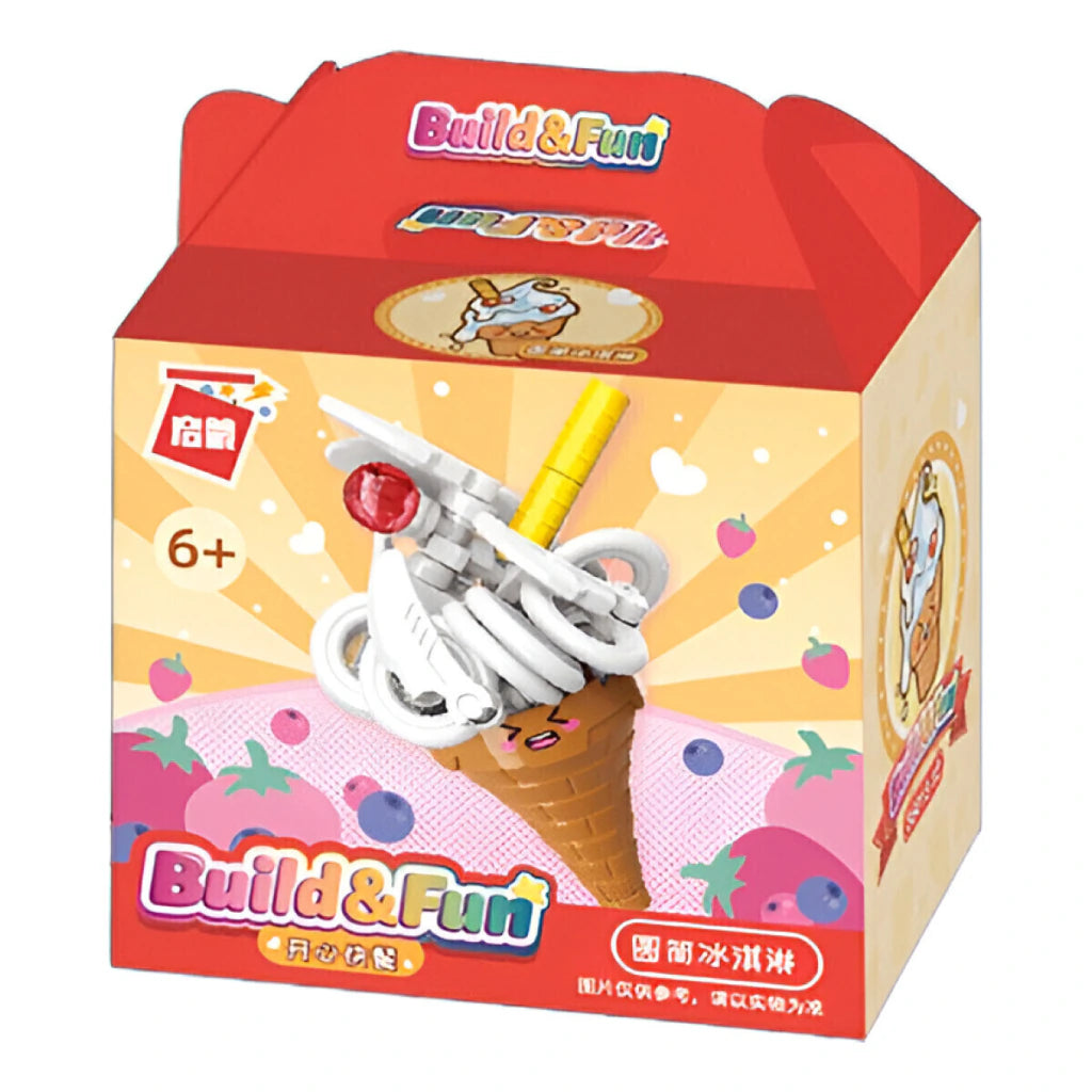Bloques Qman Postres Dulces y Comidas para Armar Infantil