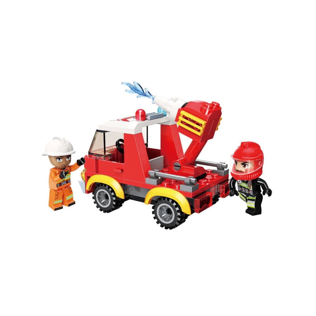 Blocks Jet Truck Qman Set de Construcción