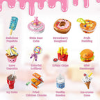 Bloques Qman Postres Dulces y Comidas para Armar Infantil
