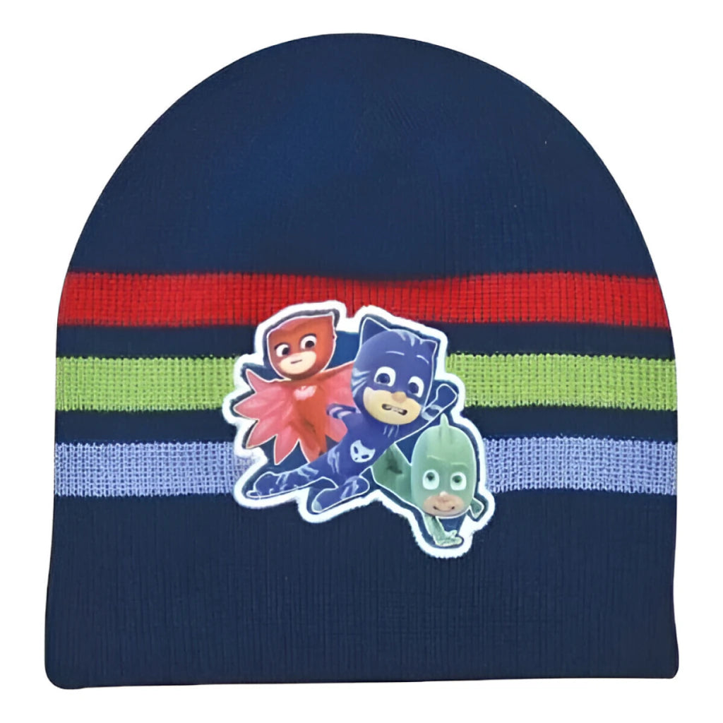 Gorro Footy Infantil PJ Masks Invierno Tejido Abrigado