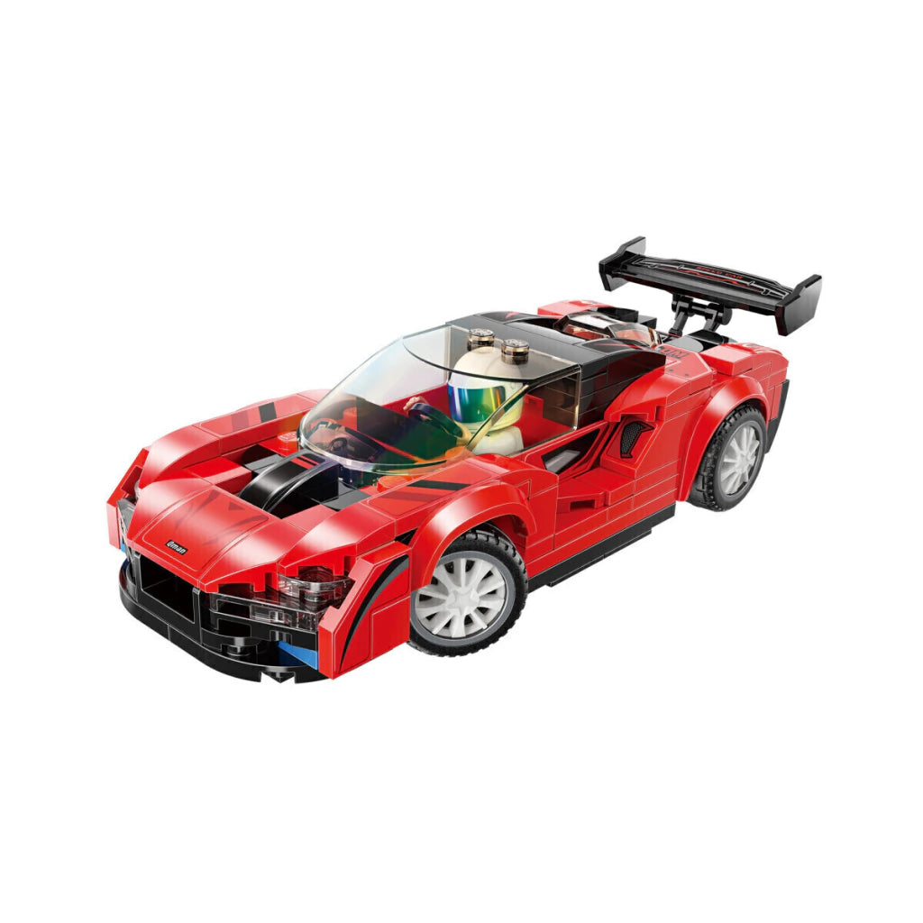 Bloques Auto Ferrari Racing 198 Piezas para Armar Juguete