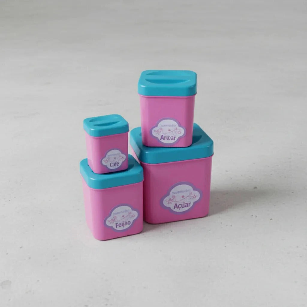 Set de Cocina Kit Tuppers de Juguete Infantil