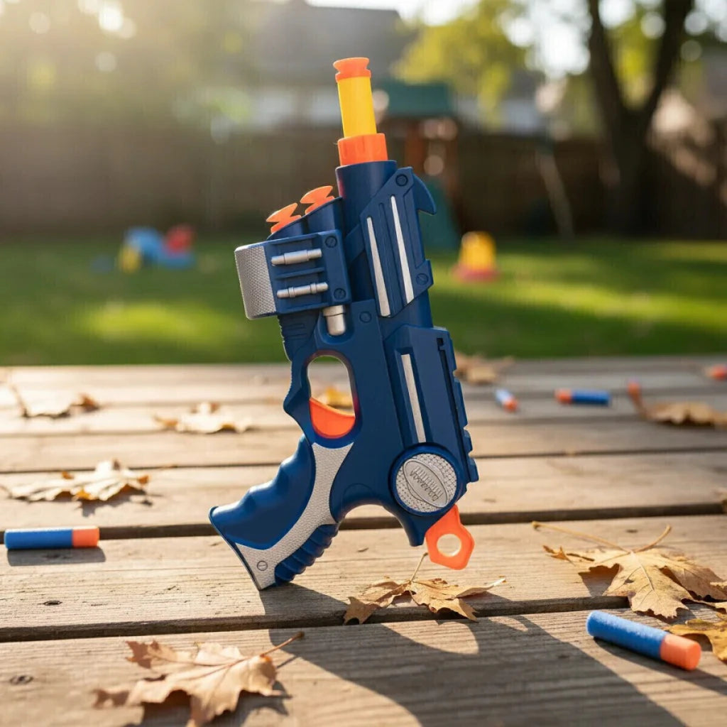Pistola Lanza Dardos Giantoys Juguete Infantil con Dardos