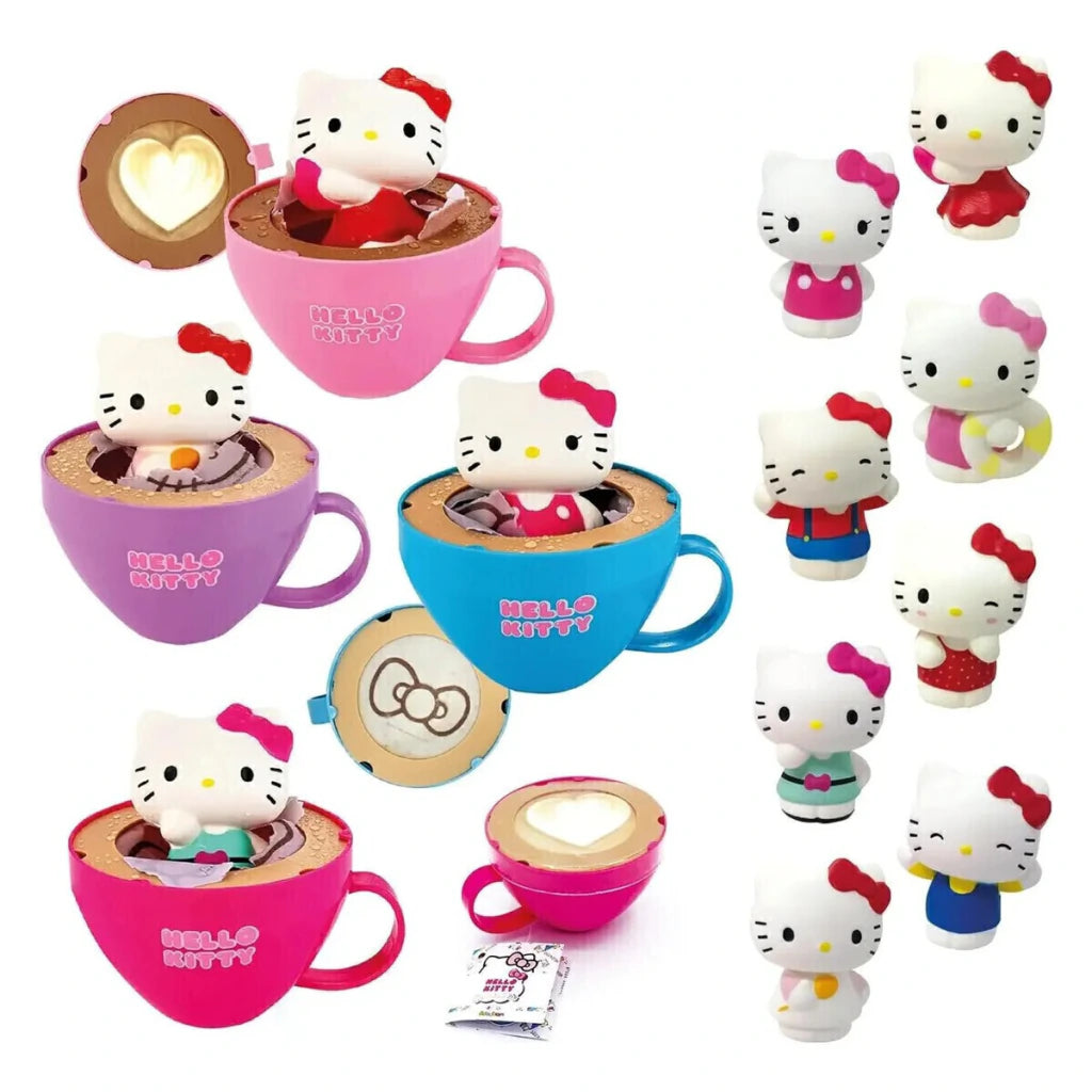 Hello Kitty Cappuccino Sorpresa Juguete Coleccionable