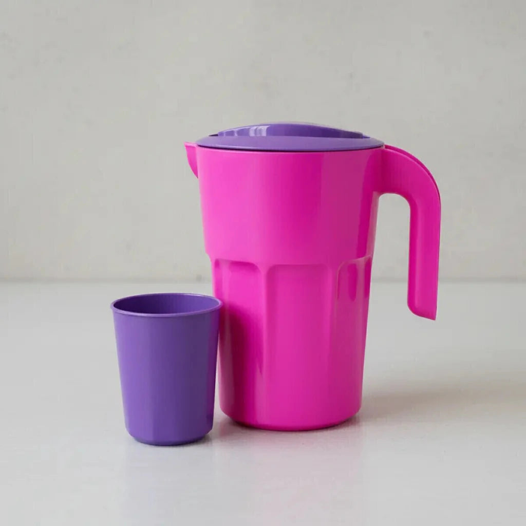 Jarra de Juguete con Vaso y Sorbete Cocina Creativa Infantil