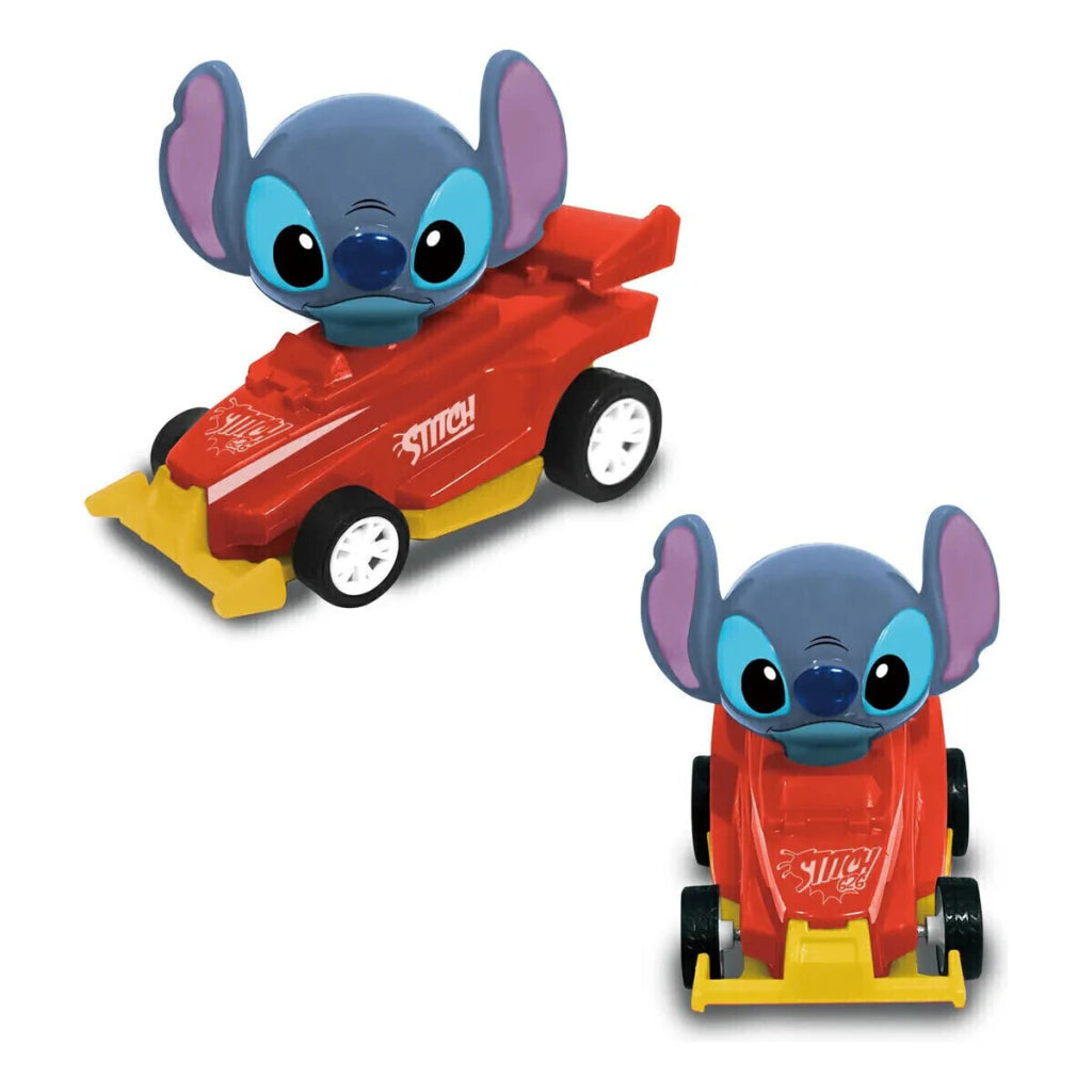 Stitch Autito Pull Back Racing Car Juguete a Fricción