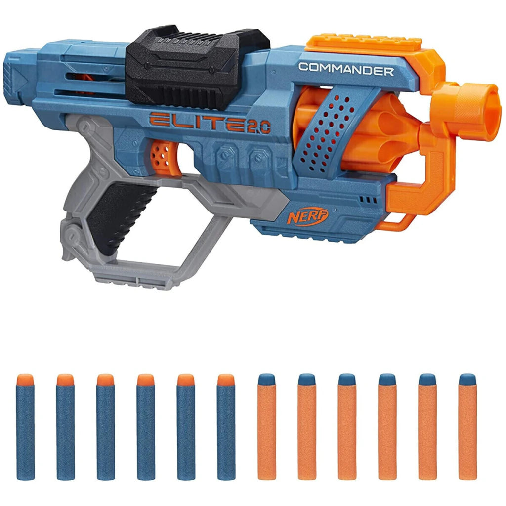Nerf Elite 2.0 Commander Lanzadardos Infantil Hasbro