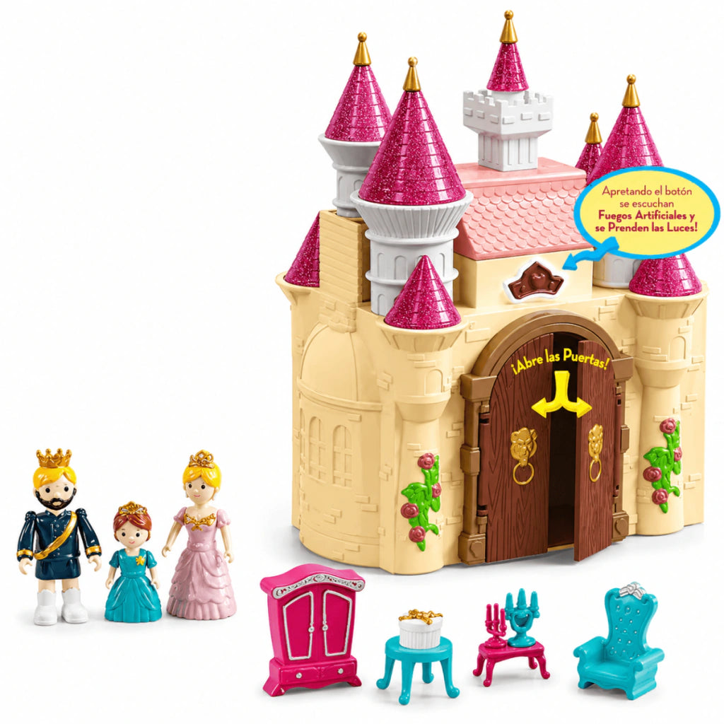 Juliana Princesa Castillo con Luz y Sonido Infantil