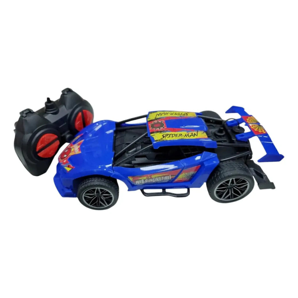 Auto Radio Control Spiderman Lanza Humo Ditoys Infantil