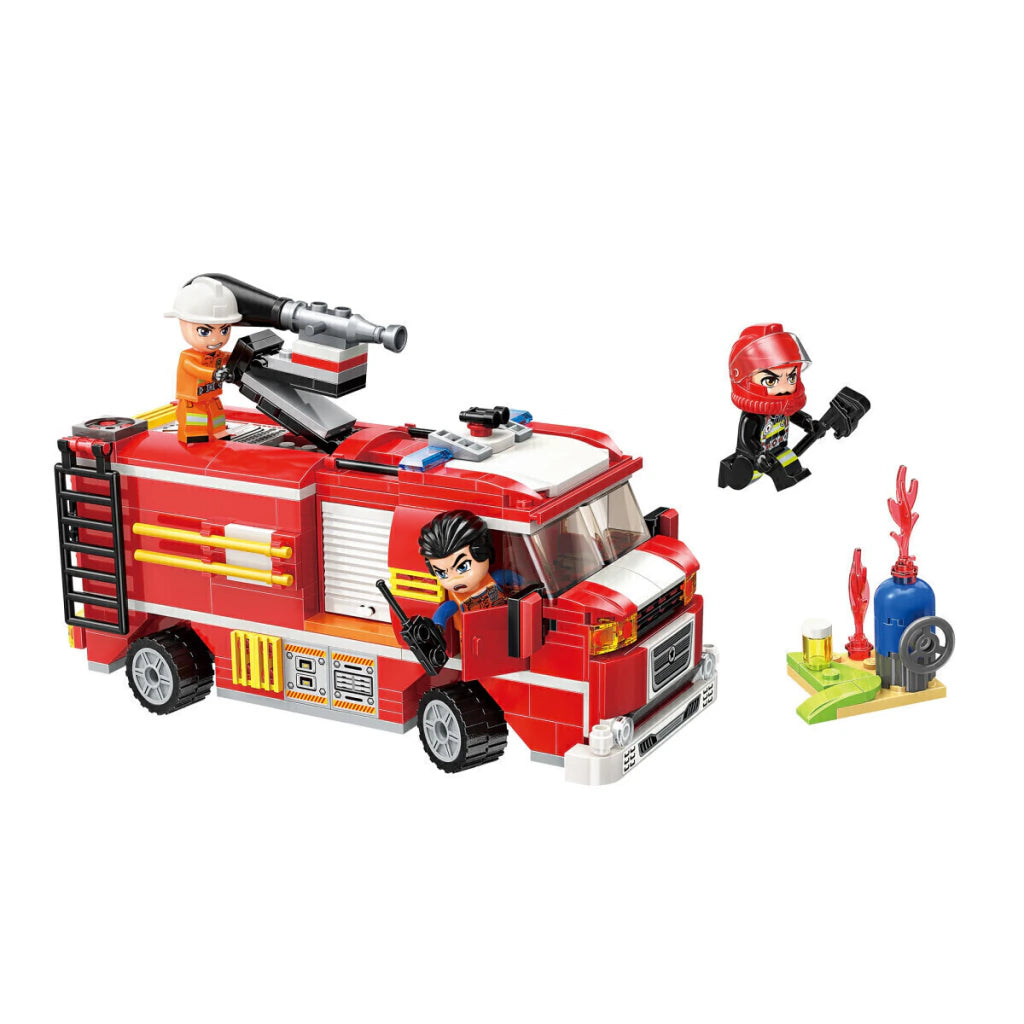 Blocks Fire Fighting Strike 370 Piezas Bloques para Armar Bomberos