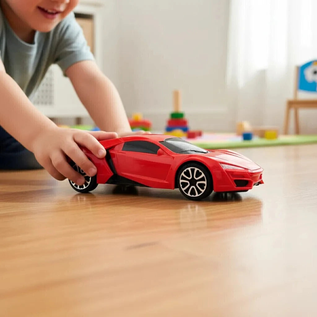 Auto de Juguete a Fricción Modelo Deportivo Infantil