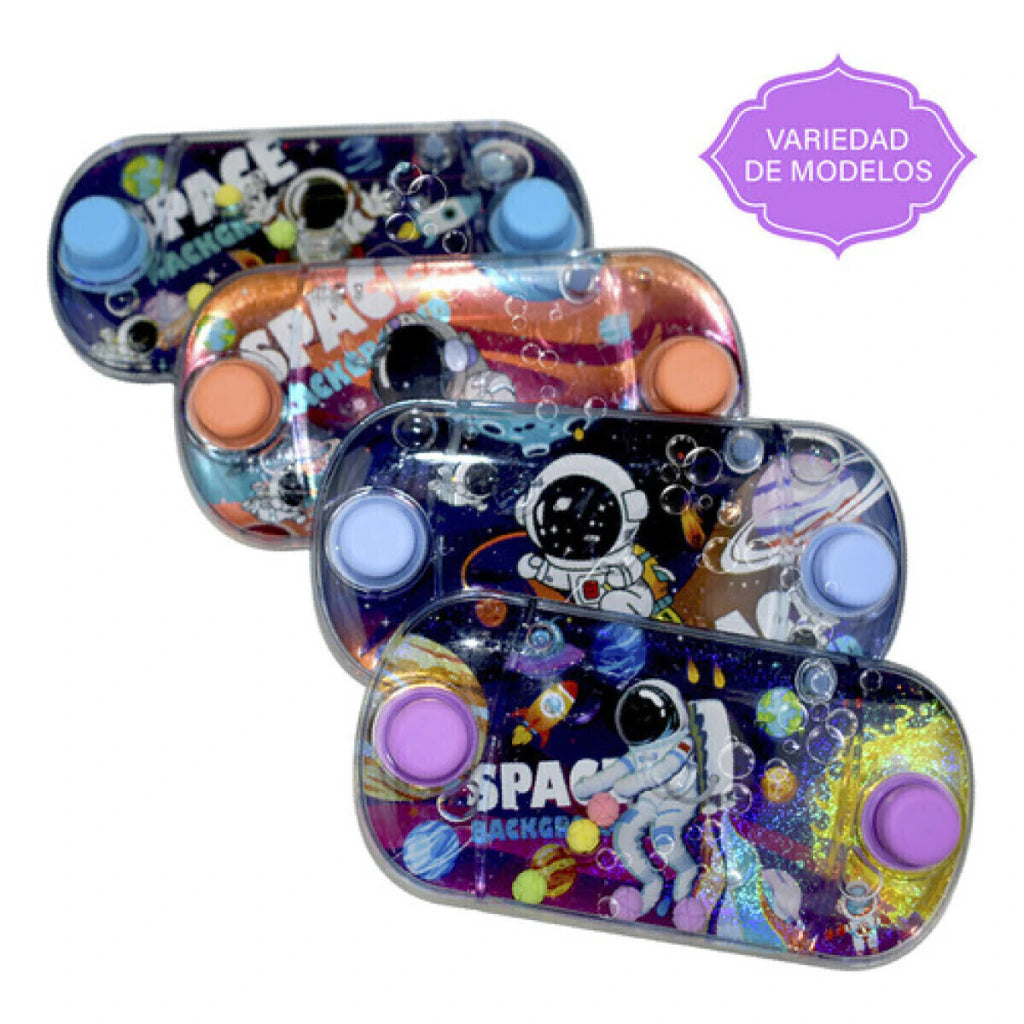 Juego de Agua Portátil Water Games Astronauta Water Rings Infantil