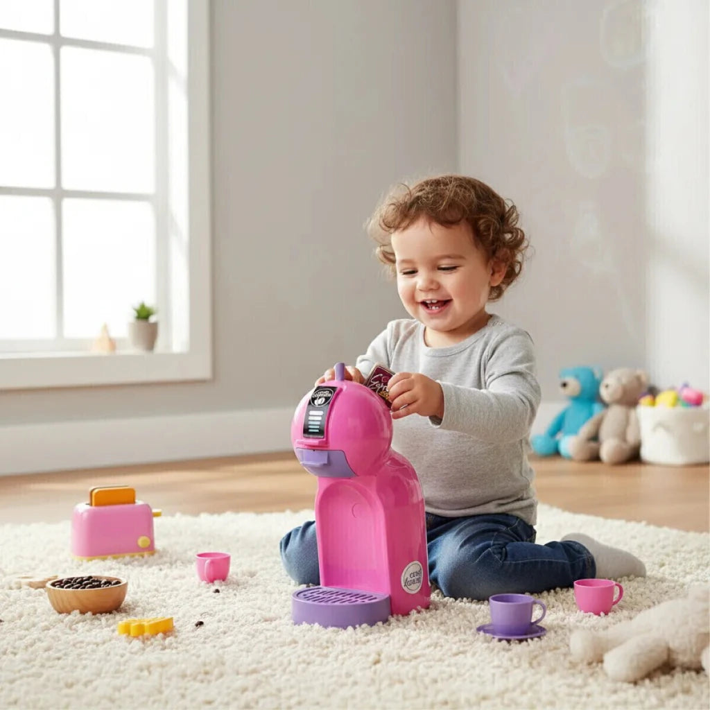 Set Cafetera de Juguete Grande Cook House con Accesorios