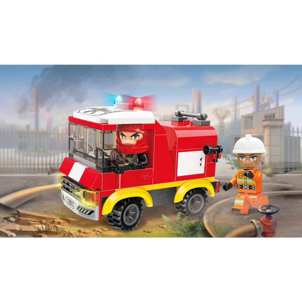 Blocks Jet Truck Qman Set de Construcción