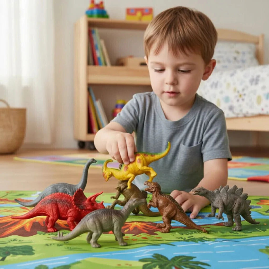 Dinosaurios Set de Juguete x6 Unidades Infantil