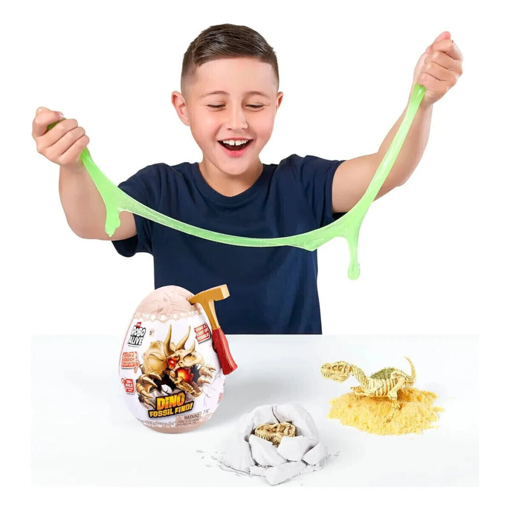 Huevo Sorpresa Dino Fósil 18 cm Juguete Infantil de Exploración