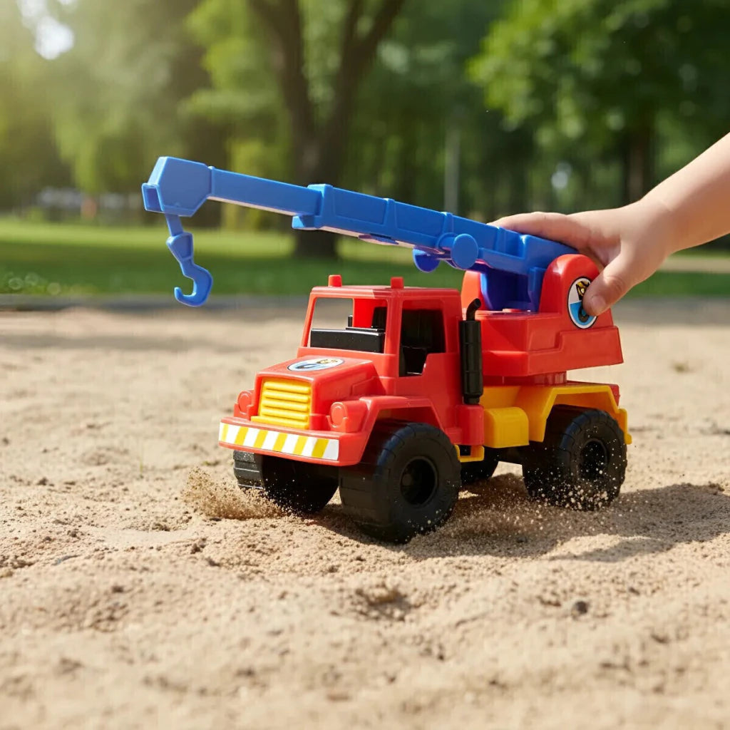 Camión Guinche Mediano Duravit Vehículo de Rescate Infantil