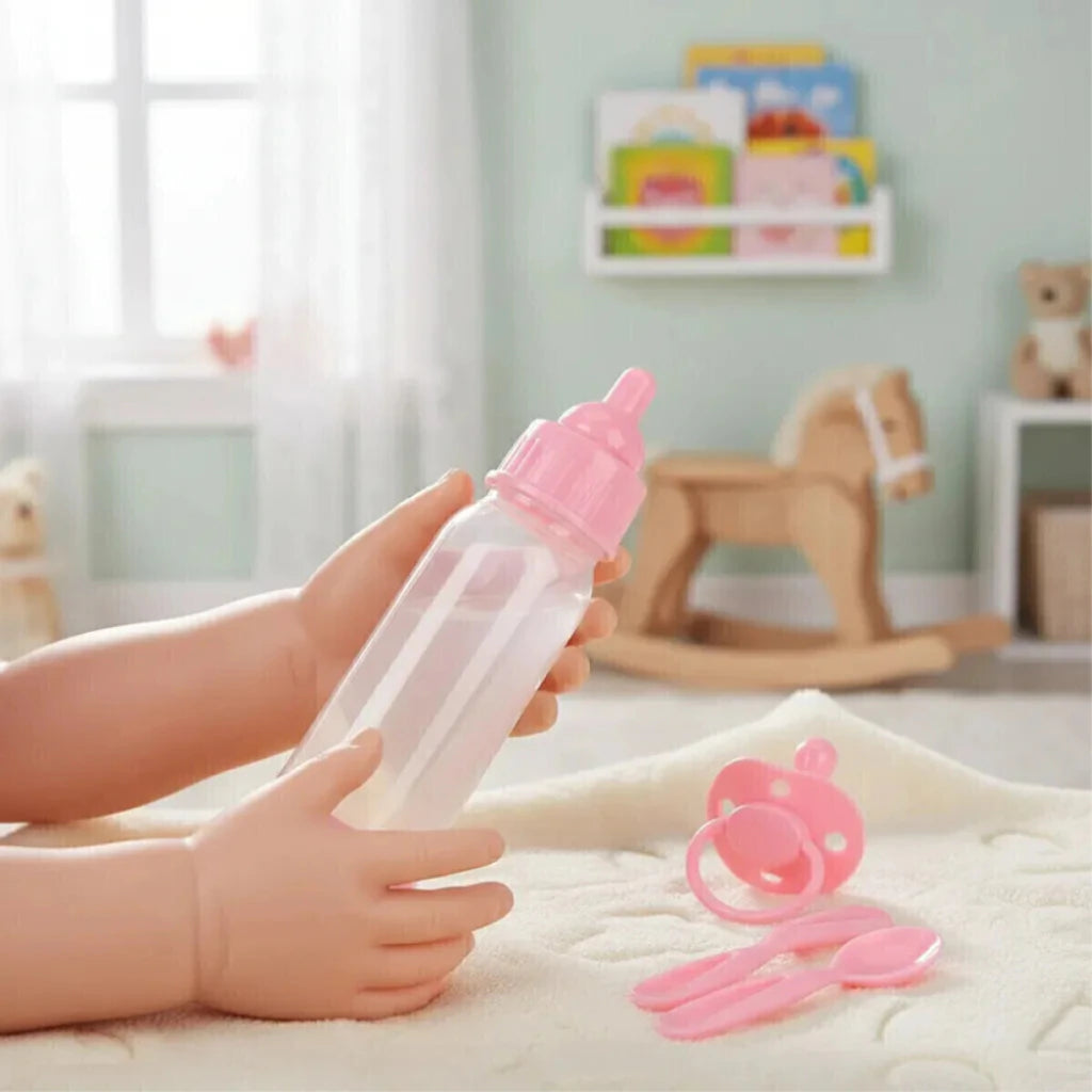 Mamadera Mágica Biberón Juguete para Bebote con Accesorios