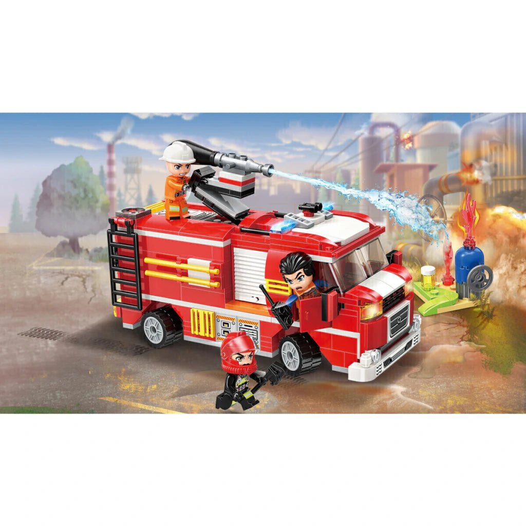 Blocks Fire Fighting Strike 370 Piezas Bloques para Armar Bomberos